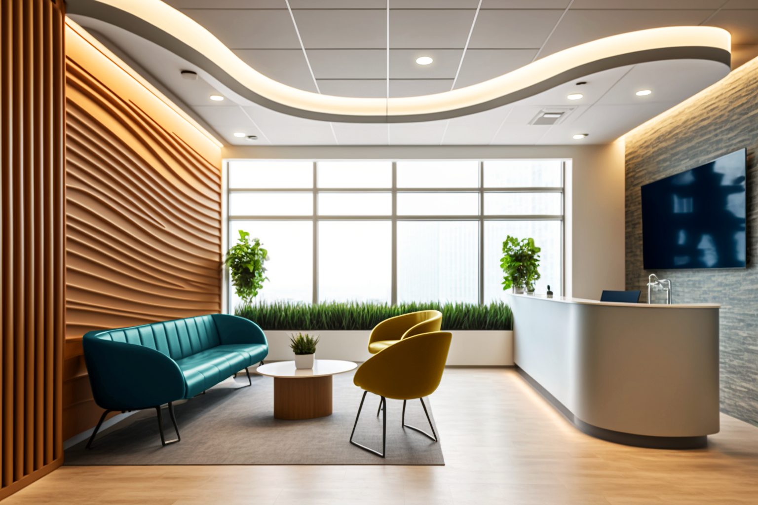 1. Reception Area