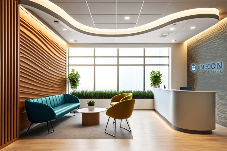 1. Reception Area_eumecon it system, dubai