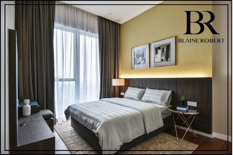 The Astaka JB Show Unit - Bedroom Full View