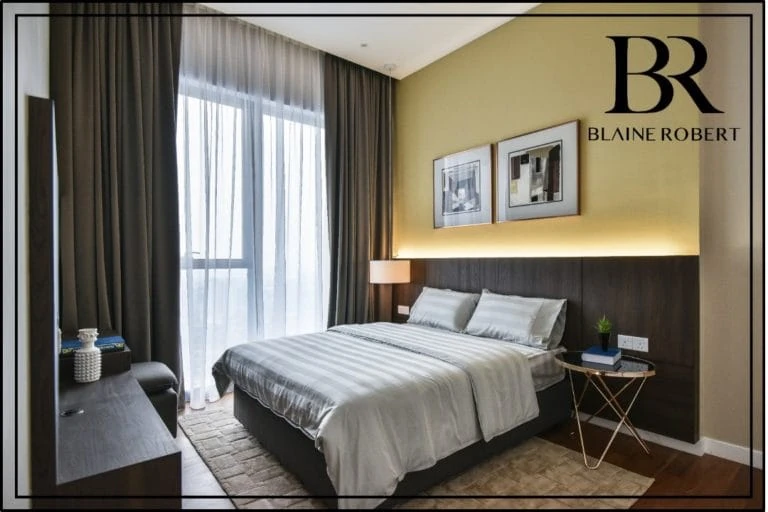 The Astaka JB Show Unit - Bedroom Full View