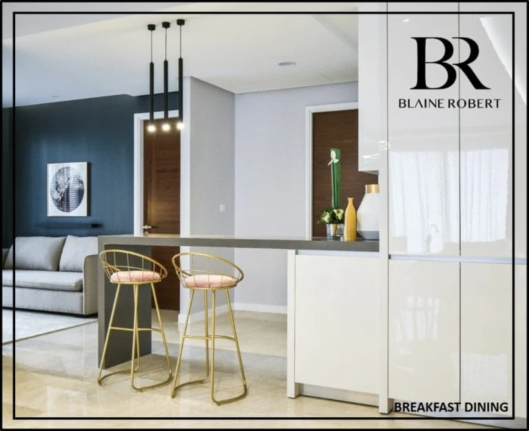 The Astaka JB Show Unit - Breakfast Area