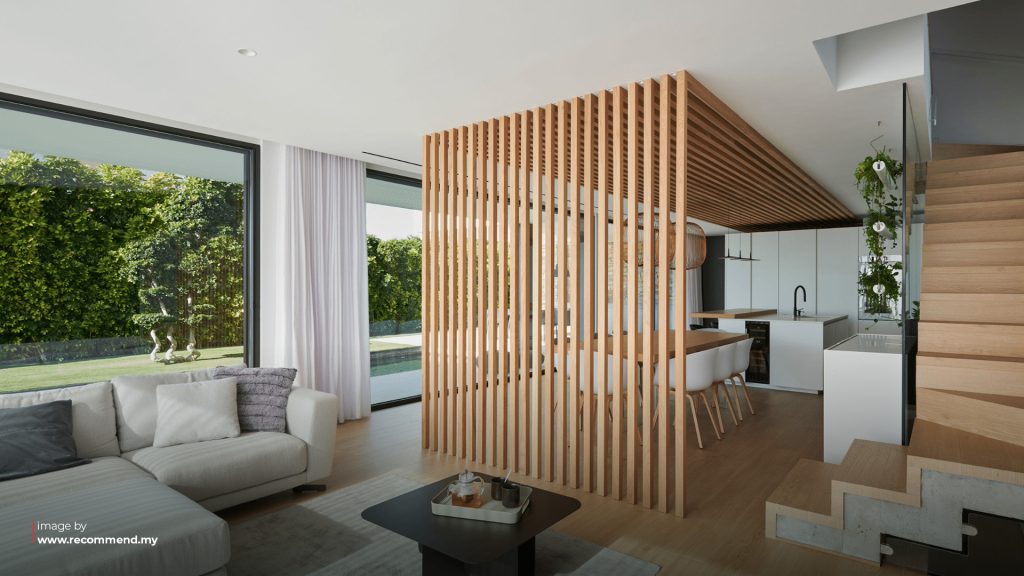 wooden partition designs