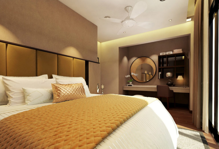 Bukit Jelutong, Double Storey House - Bedroom Dressing Area