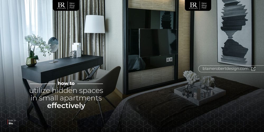 How to utilize hidden spaces in small apartments effectively