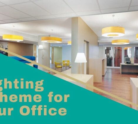 Office interior lighting